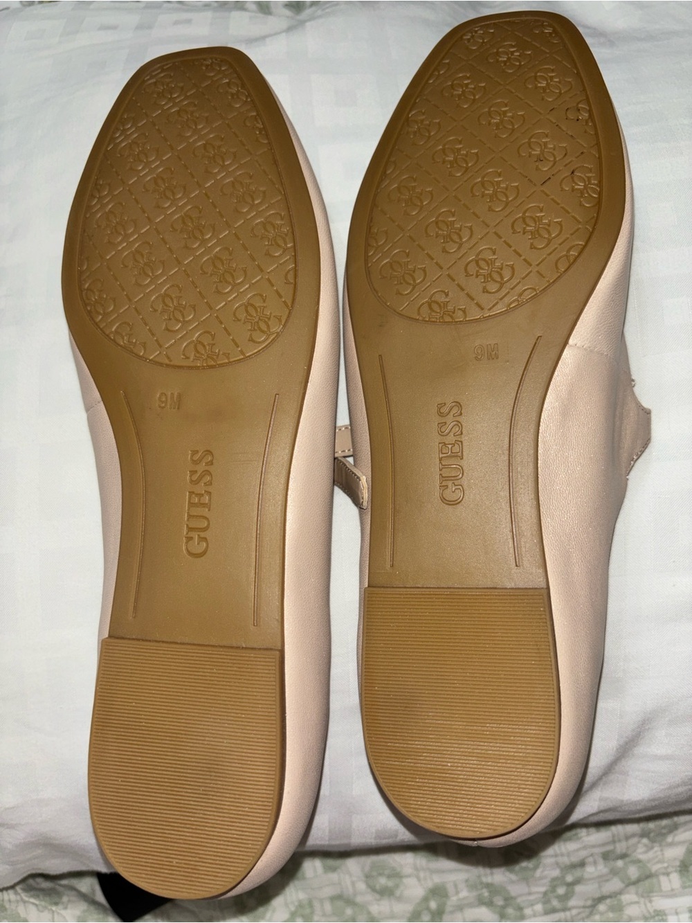 New GUESS Women's Blush Pink Mary Jane Ballet Flats sold out new without tags - Picture 8 of 9